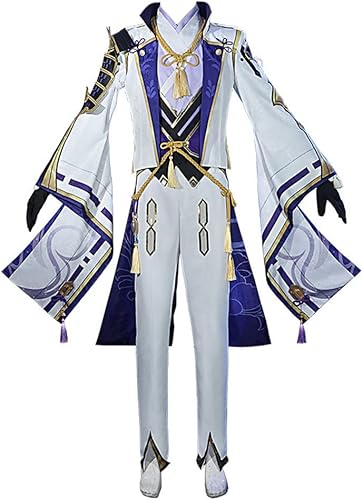 Miniatura 14 de Weixu Disfraz de cosplay de todos los personajes, traje de uniforme de Halloween, traje de carnaval para mujeres y hombres