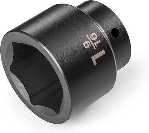 Miniatura 24 de TEKTON SID23022 Dado de impacto profundo de 6 puntos de 7/8 pulgadas impulsor de 1/2 pulgada