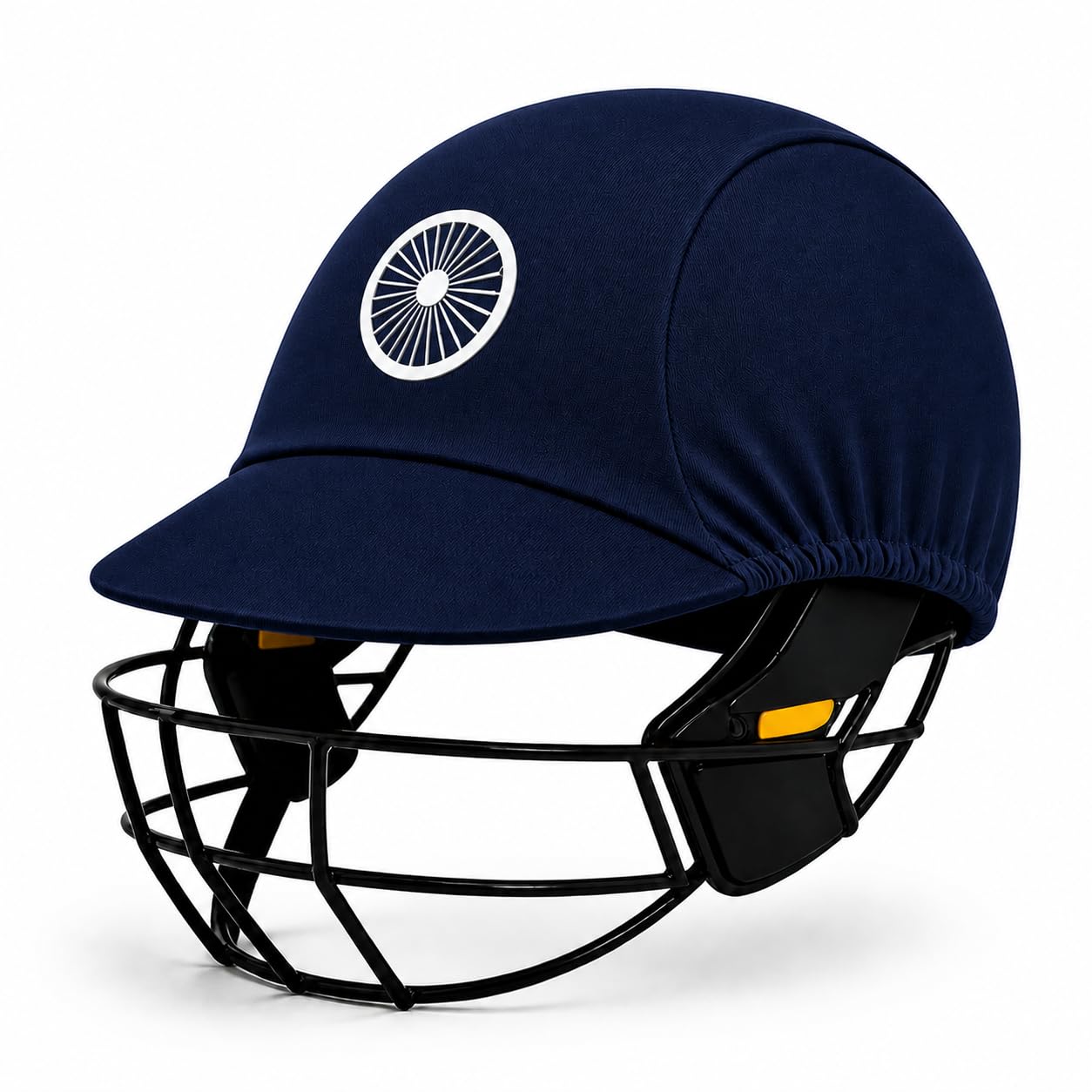 NILAYA Cricket Helmet Outer Cover | Stretchable Breathable Fabric | Sweat Absorbent & Washable | Dust Protection | Comfortable Fit | Free Size | (Navy Blue)-image-45