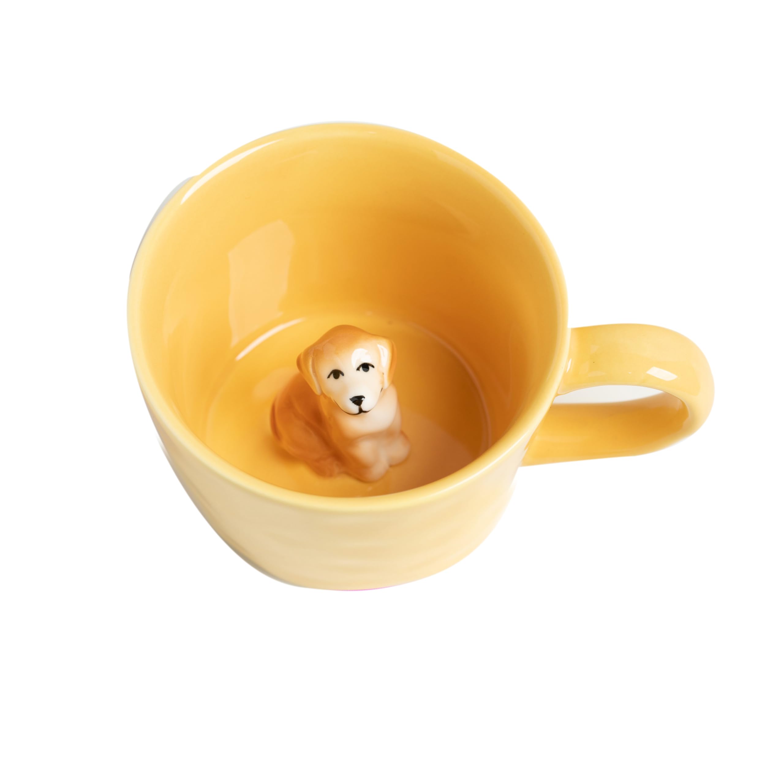  DIHOclub Dog Coffee Cup Hidden Ceramic Animal Inside Mug