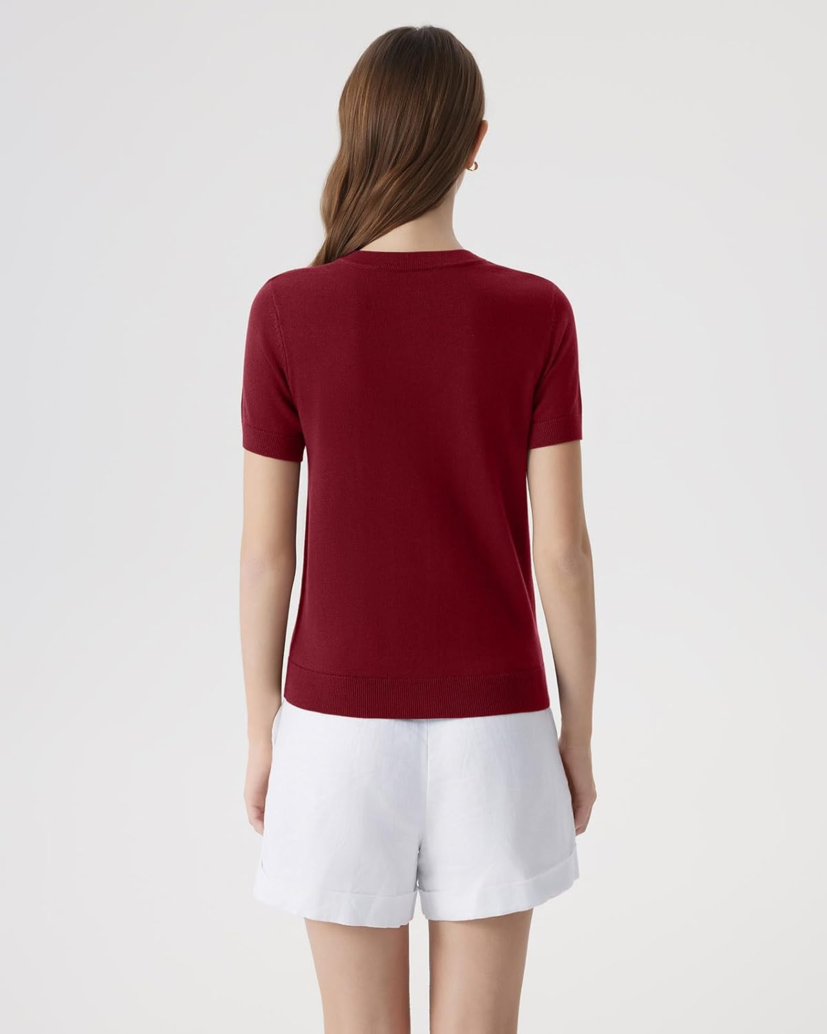 SUUKSESS Women Silk Cashmere Blend Cardigan Sweaters Summer Button Up Knit Outfits - Image 4