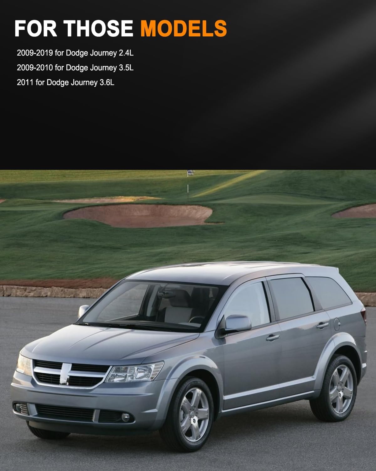 ASAPE 11440N High Output Replacement New Alternator Fit for 2009 2010 2011 2012 2013 2014 2015 2016 2017 2018 2019 2020 for Dodge Journey 2.4L