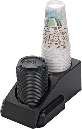 Miniatura 8 de Service Ideas APDT1LBL Estante modular para airpot con bandeja de goteo para 1 Airpot, plástico, negro