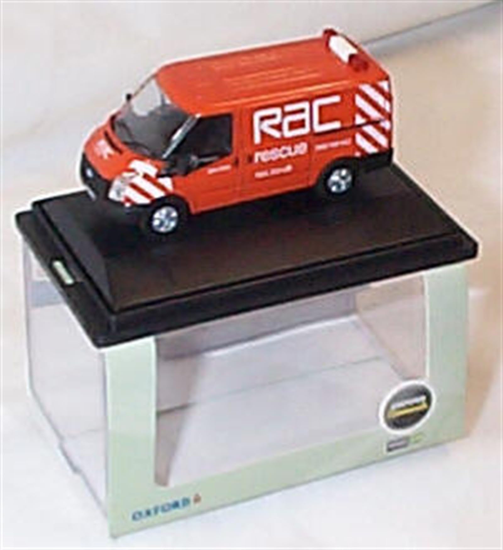 oxford orange RAC rescue F0RD transit van 1.76 railway scale diecast model