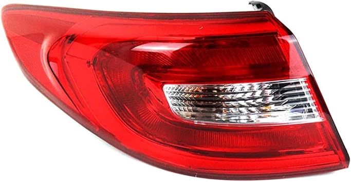 LED Tail Light, Compatible With Hyundai Sonata 2015-2017, Brake Light Rear Fog Light,Car Tail Lamp, OE 92402C2000 HY2805129Outer Left