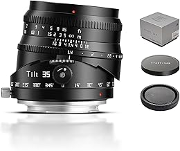 TTARTISAN Tilt 35mm f/1.4 for E-Mount APS-C Manual Focus Prime Lens for Mirrorless Camera A6500 A6600 A6700 NEX-5C NEX-6 NEX-7 ZVE-10 ZVE-10II FX30 A7M4 A7R5 A7S3 A7CR A1 A9 ZV-E1