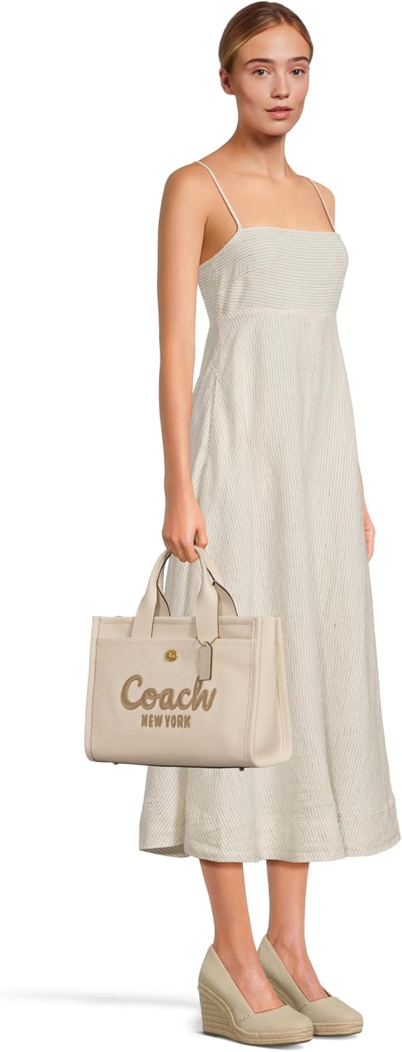 COACH womens Bubble Leather Cargo Tote - Image 6