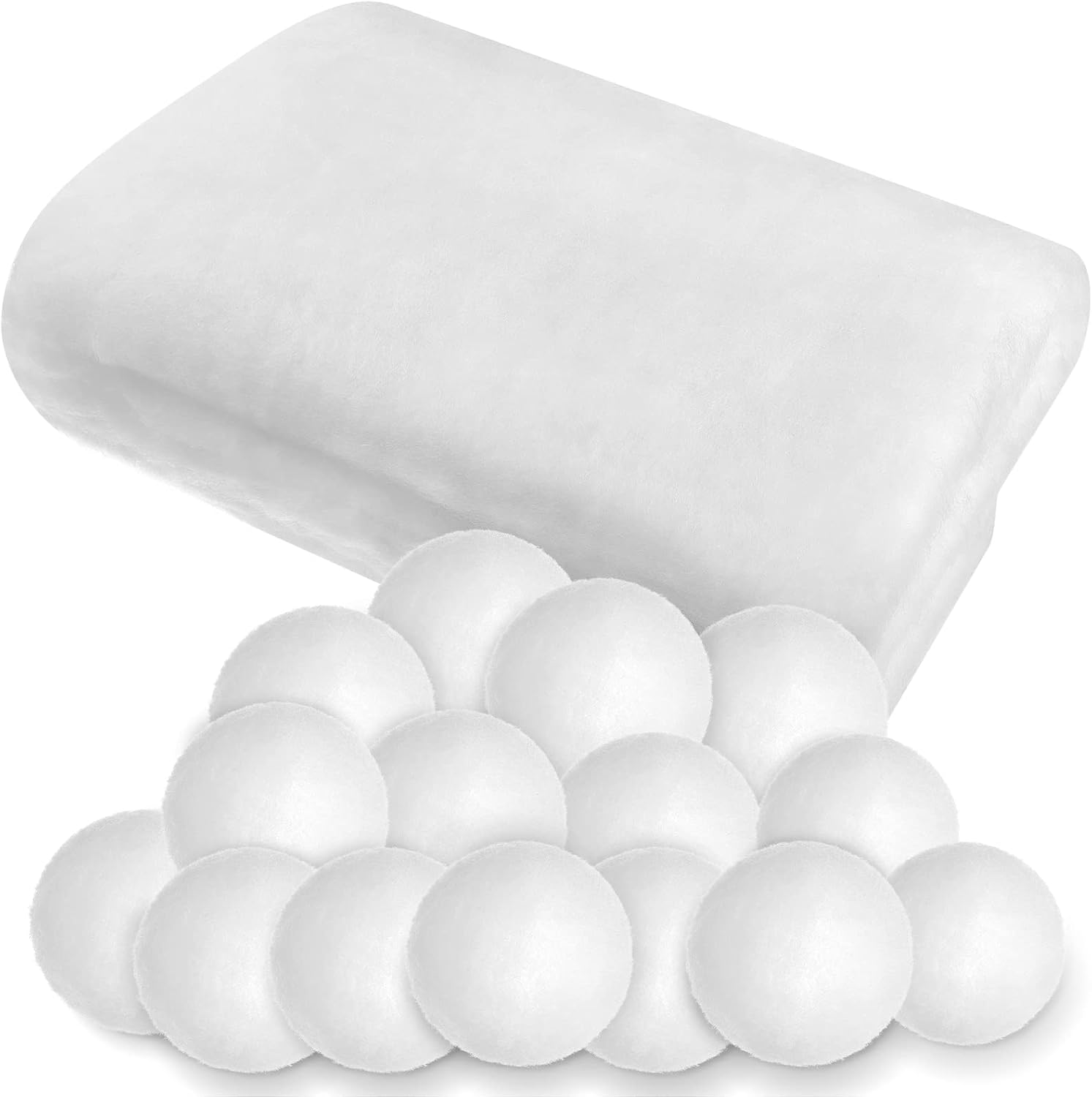 1 Piece 80 cm x 2.4 meter Artificial Fake Snow Blanket Christmas Snow