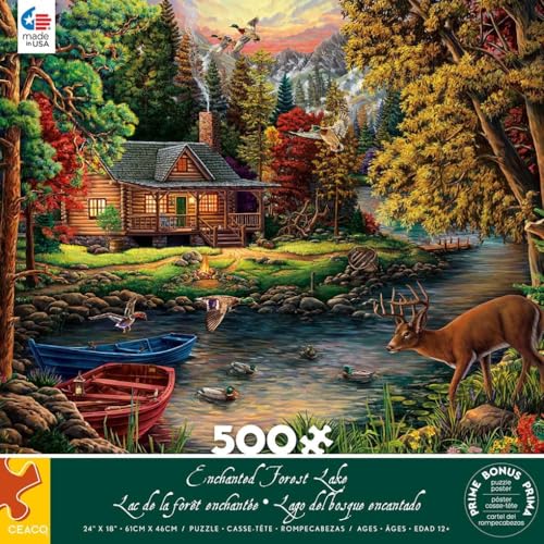 Puzzle Temática Bosque Encantado 3+ Anos miniatura 3