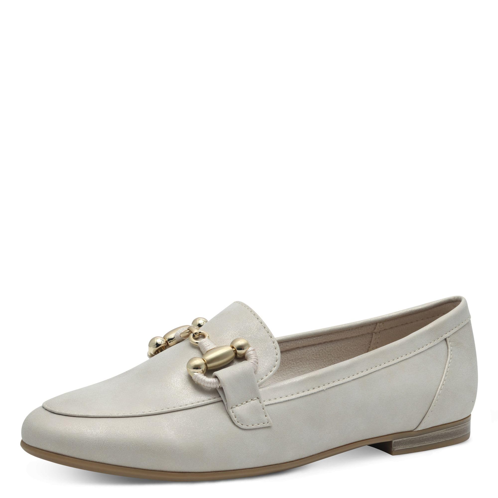 MARCO TOZZI Women's Damen Slipper 2-24223-44 Loafer, Dune Metallic, 6.5 UK