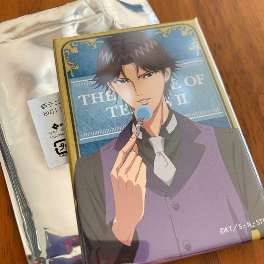 新テニスの王子様 BIGトレーディングスクエア缶マグネット　越前リョーマ Amazon.co.jp: 新テニスの王子様 BIGトレーディングスクエア缶