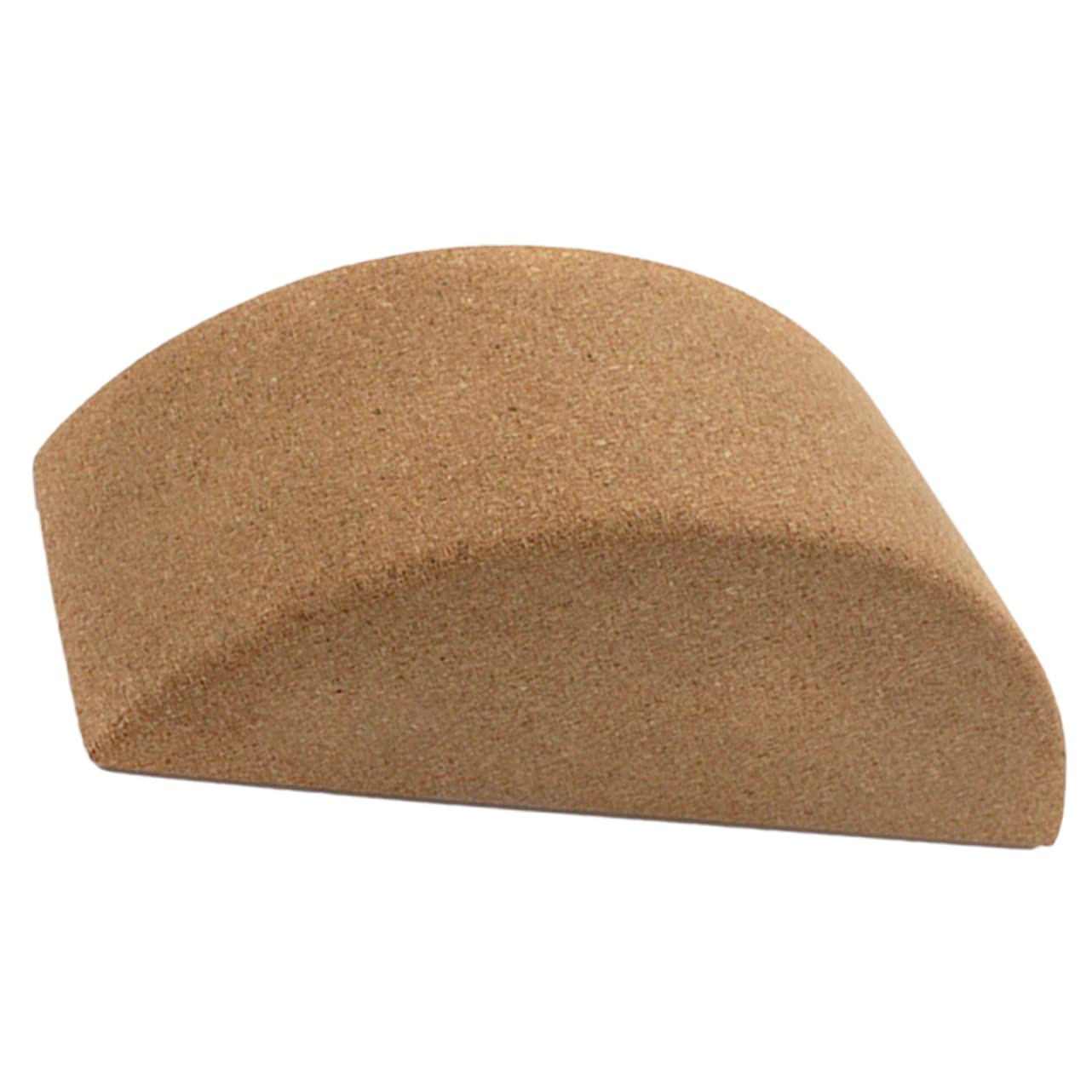 Mikinona Bloque de Yoga Equilibrado Semicírculo Antideslizante de Corcho Natural, Equipo de Entrenamiento para Yoga, Ladrillo Duradero para Entrenamiento del Core, Uso en Casa y Pilates