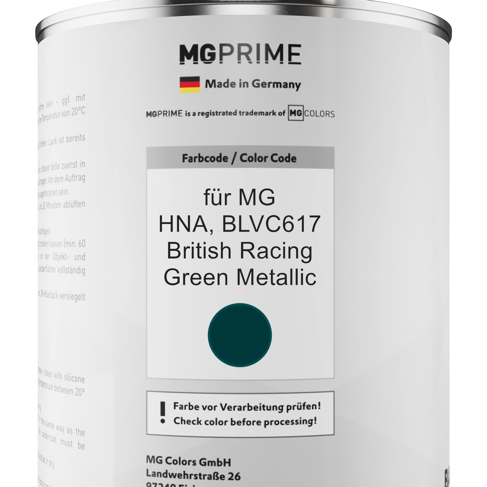 Vernice Per Auto Kit Barattolo Per Perodua S28 Glittering Silver Metallic 2,5L 4066377175181