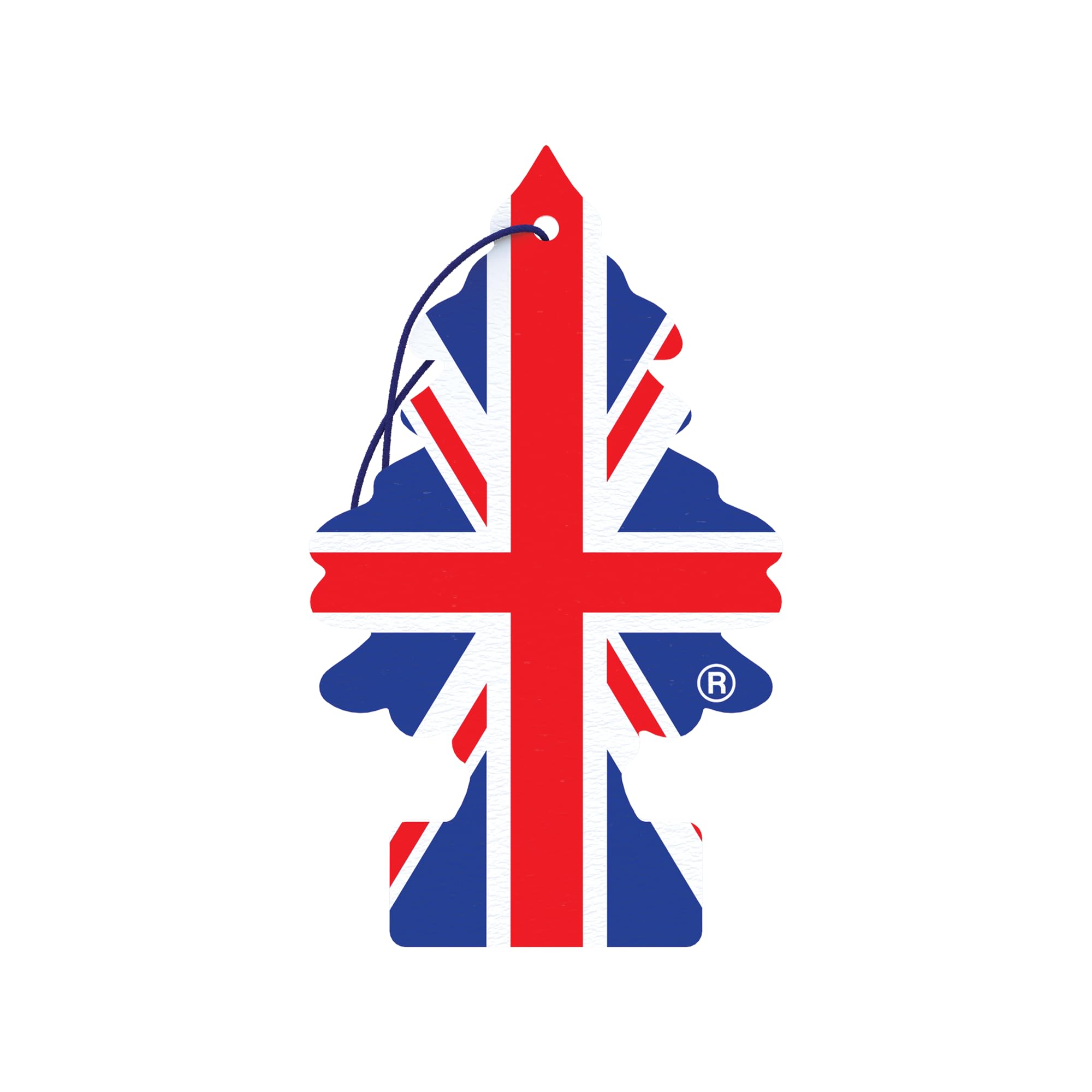 12 x Black Ice Union Jack Little Trees Magic Tree Car Home Air Freshener Freshne