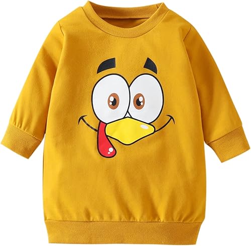 Sudadera de manga larga con estampado de dibujos animados para niños y niñas
