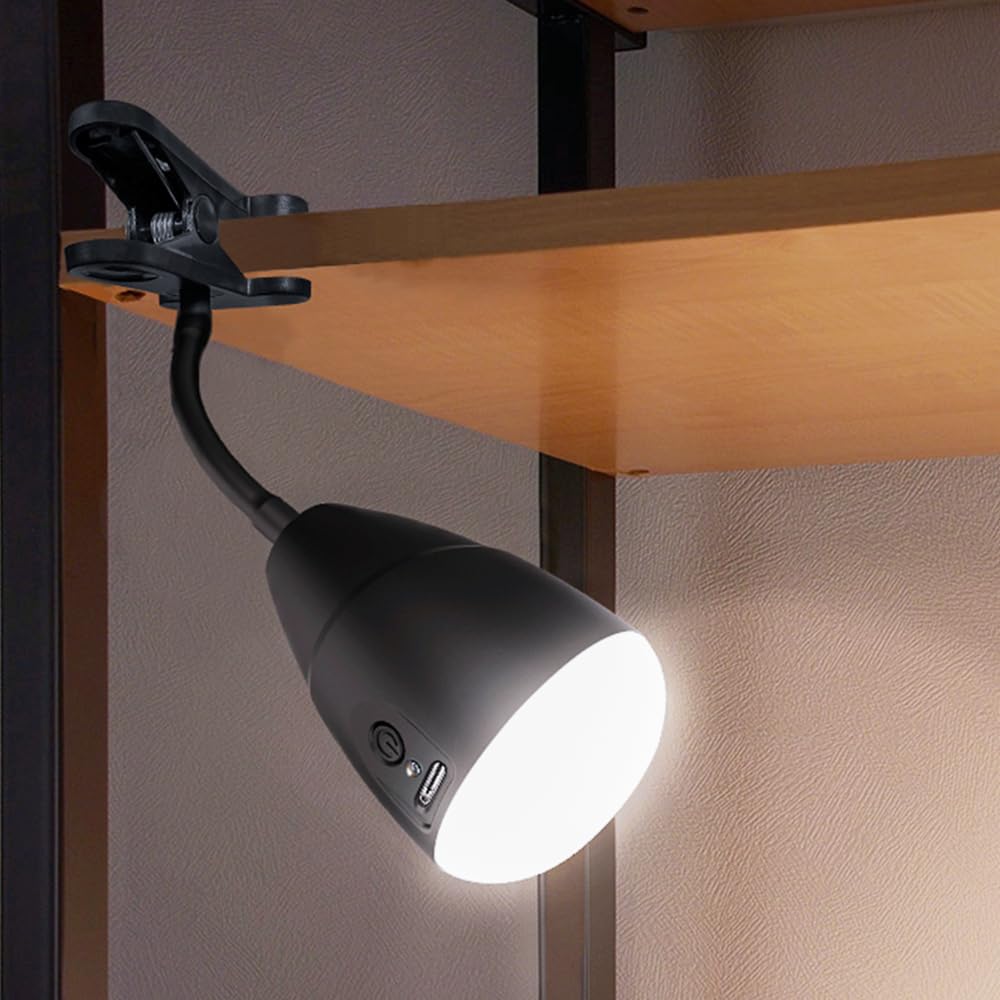 Amazon.co.jp : Paeast クリップライト LED キャンプライト スポット