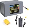 72V 60Ah Ebike Battery, 3500W Lithium Battery Pack,with 2A Fast Charger & LCD Display & 30A BMS | Universal for E-Bikes, E-Scooters & E-Motorcycles