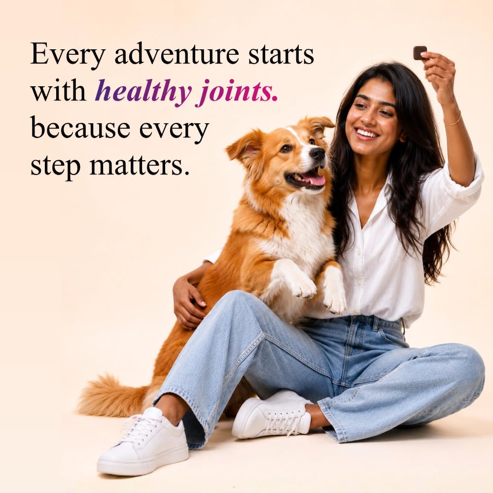 Petroyale Hip & Joint Advanced Mobility Soft Chews for Dogs | Glucosamine, Chondroitin, MSM, Collagen, Hyaluronic Acid, Boswellia & Devil's Claw | Joint Support Supplement | 30 Chews — Amazon image 8