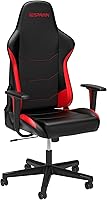 Vista 1 de RESPAWN 110 - Silla ergonómica para videojuegos – Silla de oficina de estilo carrera para computadora de escritorio con respaldo alto – 360º Rojo
