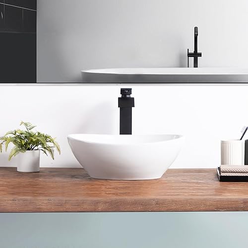 Vista 42 de Small Bathroom Vessel Sink 12"x12" Round Bathroom Sink White Ceramic Bathroom Sinks Modern Above Counter Art Basin