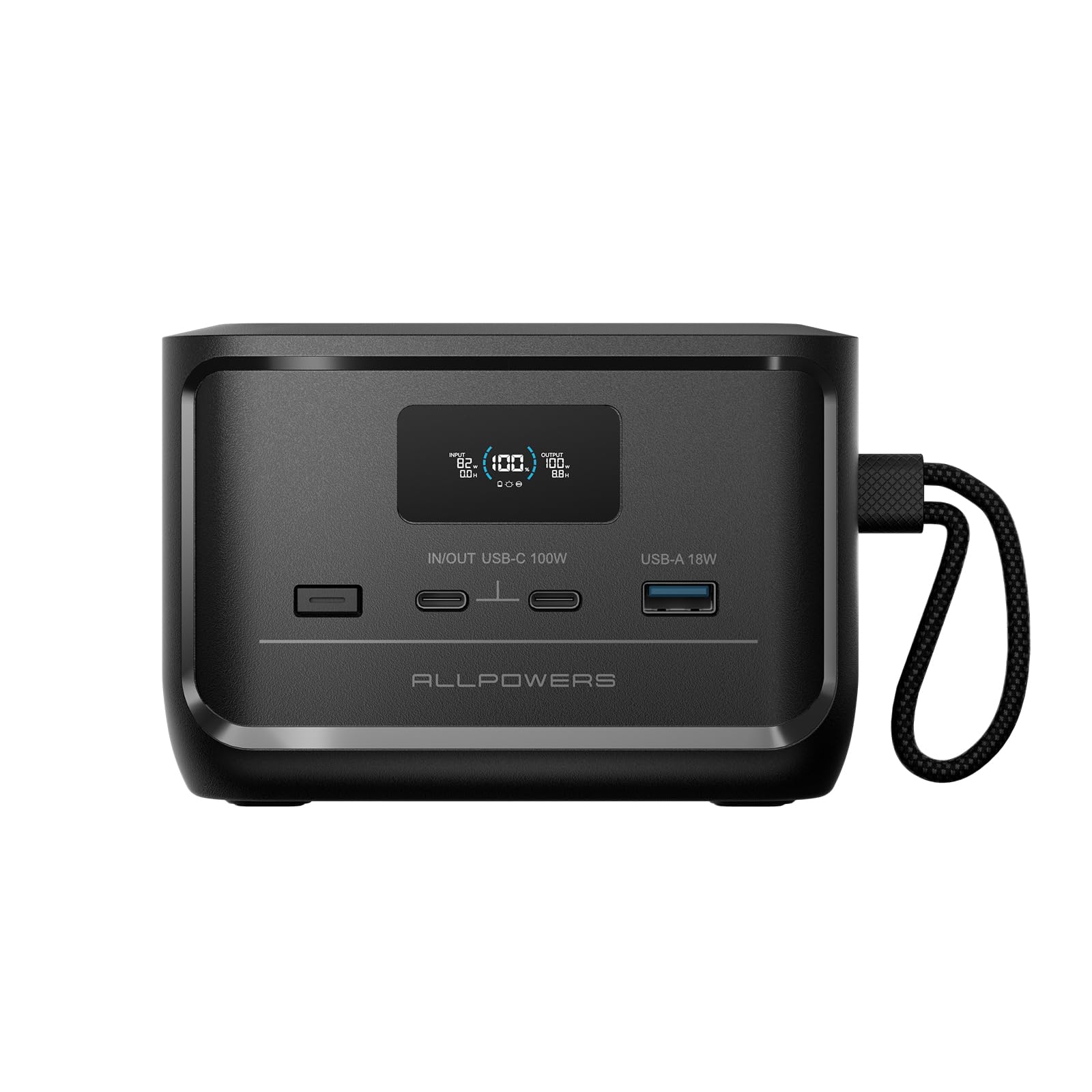 ALLPOWERS SOLAX P100 Portable Power Bank 99 2Wh Power Station with 2 100W USB-C LiFePO4 Battery Fast Charging
