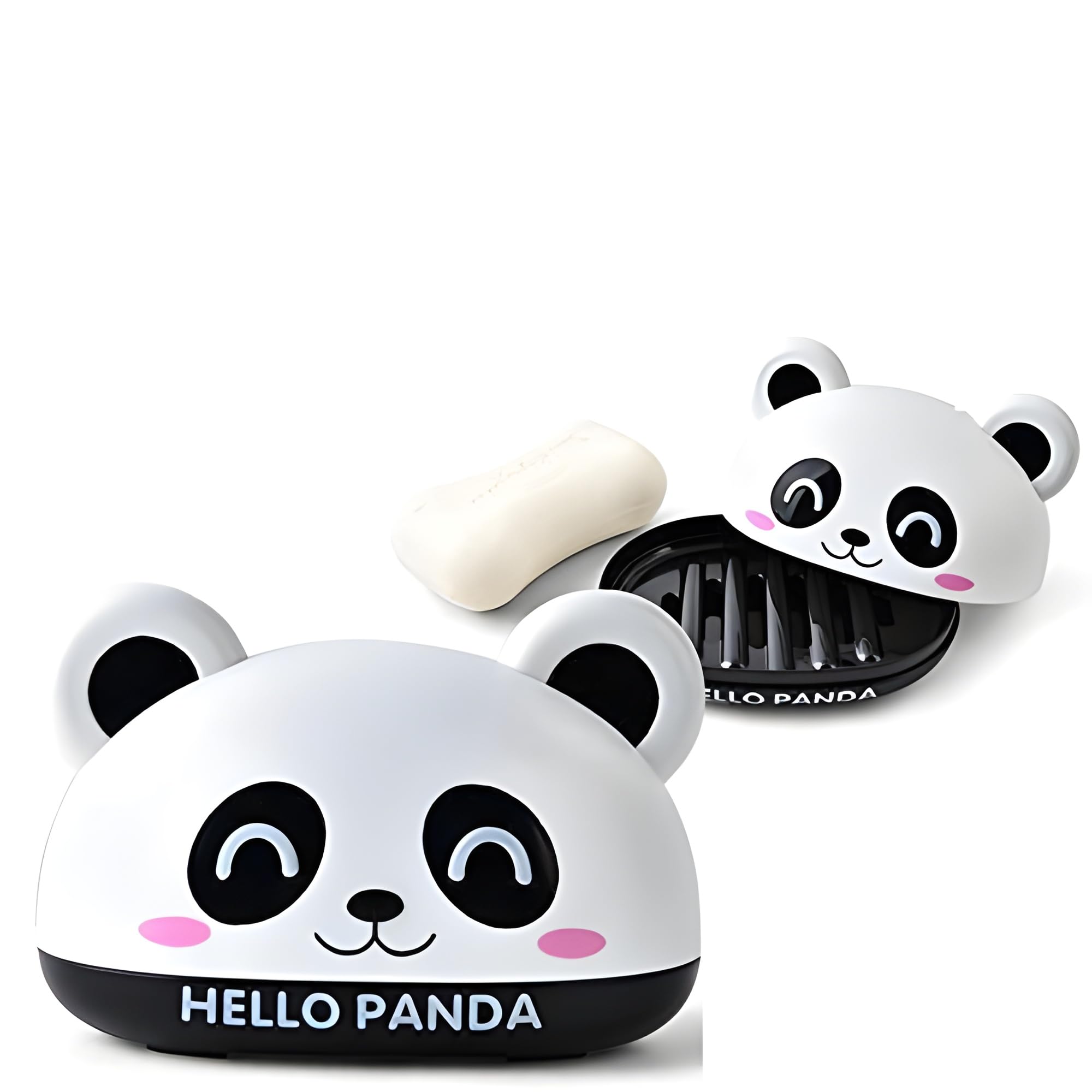 CUTEABLY Cute Panda Soap Box Holder for Kids, Bathroom Soap Stand (Blue) (B0CW6H6JHG) Amazon Price History, Amazon Price Tracker