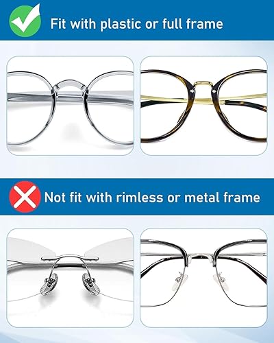 Miniatura 3 de Vastar Kit de almohadillas para la nariz y almohadillas para los oídos, almohadillas de silicona autoadhesivas para la nariz, 13 pares de