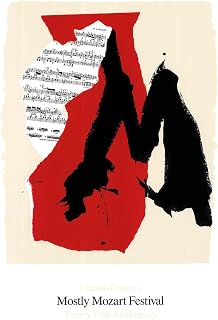 Mostly Mozart Festival by Robert Motherwell 26.5"x22" Art Print Poster