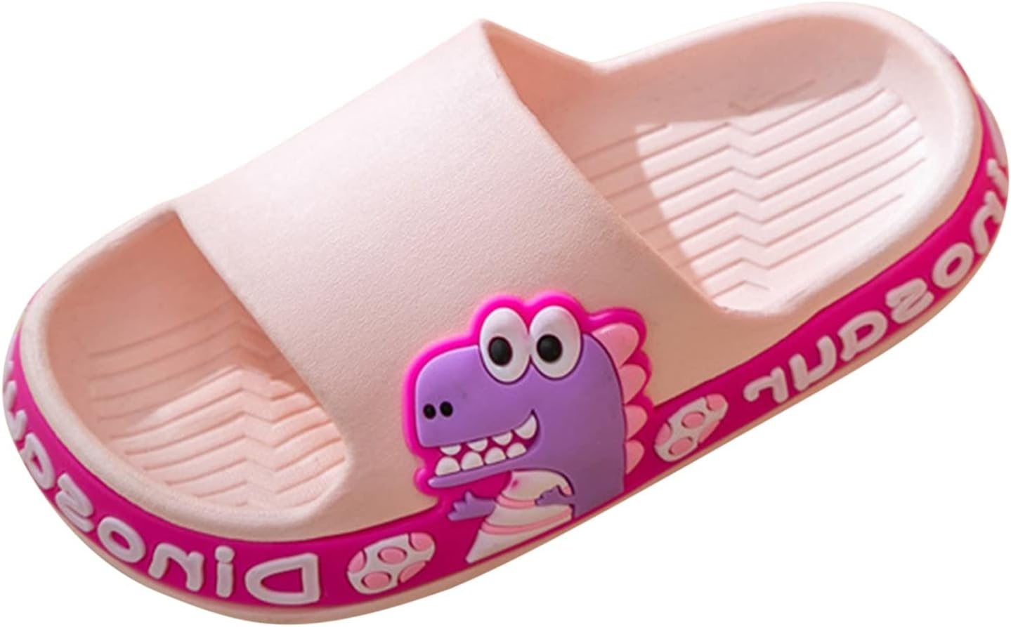 Toddler Christmas Slippers New Dinosaur Children Slippers Cute Cartoon Beach Slippers for Kids (Green, 5.5-6 Years)