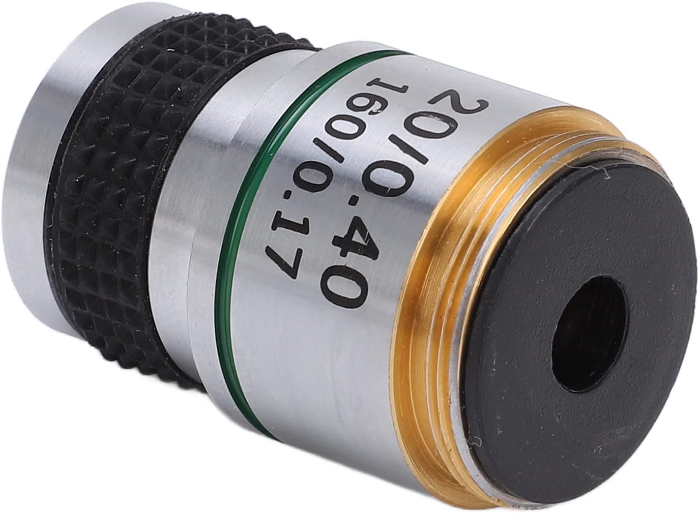 Achromatic Objective Lens,185 Achromatic Objective Lens Clear Standard 20mm Thread Biological Microscope Objective(20/0.40)