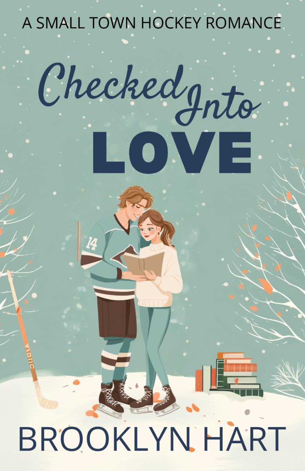 Checked Into Love: A Small Town Hockey Romance (Evergreen Cove Series)