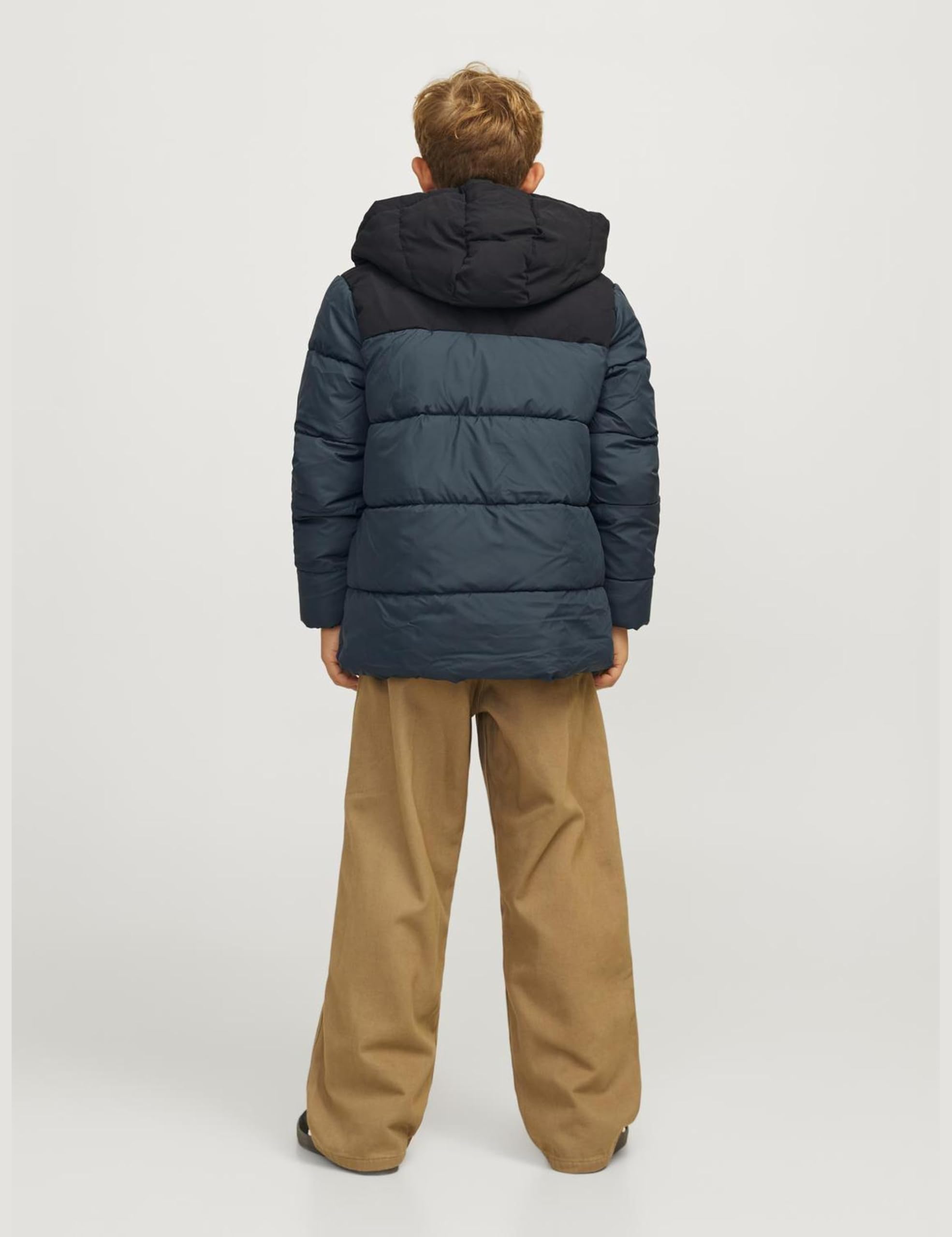 JACK&JONES JUNIOR Jjmoon Hood Puffer Mni Piumino Bambini e ragazzi