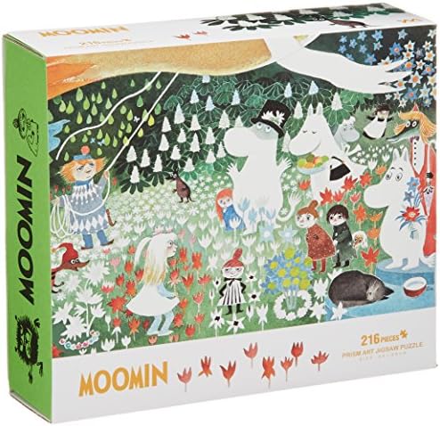 216 piece prism Art puzzle series Moomin valley of fellow (25x36cm)