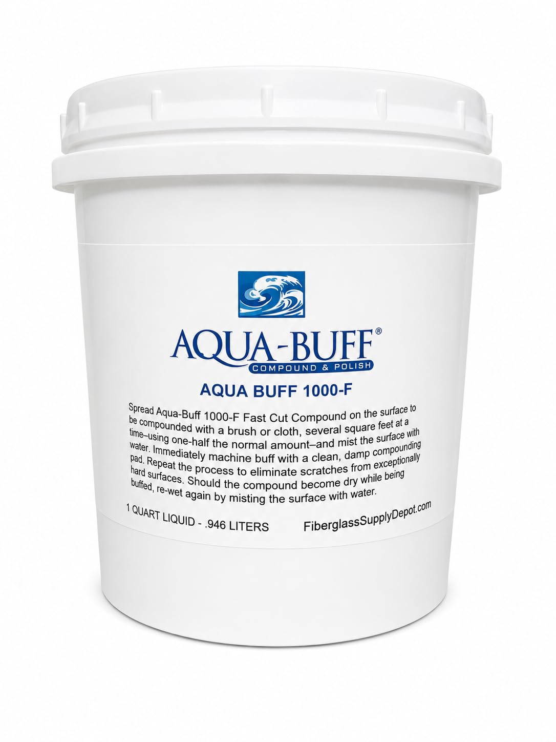 Aquabuff 1000 - Compound and Polish - Quart