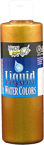 Vista 19 de Handy Art Acuarela líquida lavable de 8 onzas, rojo fluorescente