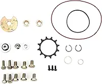 Kit de reconstrução de núcleo turbocompressor, kit de reparo turbocompressor turbocompressor turbo kit de reparo de substituição de acessórios de carro para 300D 300 3L Garrett T3 T4 Turbo