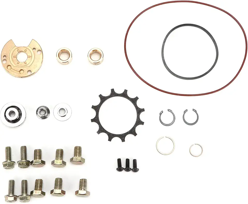 Kit de reconstrução de núcleo turbocompressor, kit de reparo turbocompressor turbocompressor turbo kit de reparo de substituição de acessórios de carro para 300D 300 3L Garrett T3 T4 Turbo