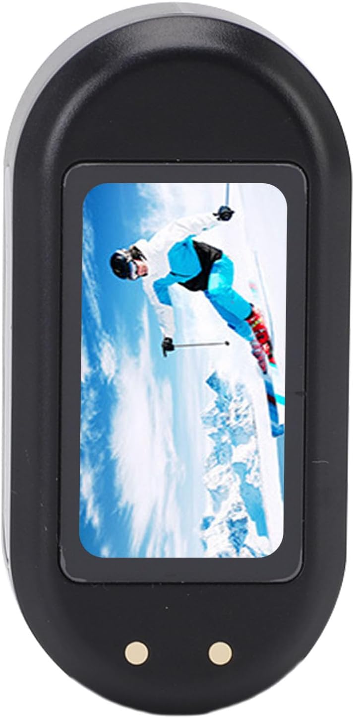 Action Camera Small Size 1080P Video Recording Camera Powerful Image Sensor for Travel Sports (Black)