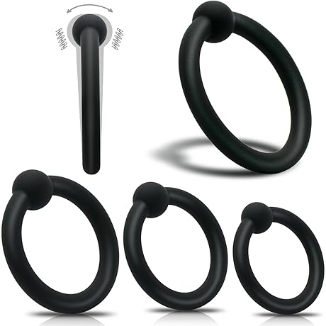 Adult Male Cock Glans Penis Rings Sex Toys Pack of 4