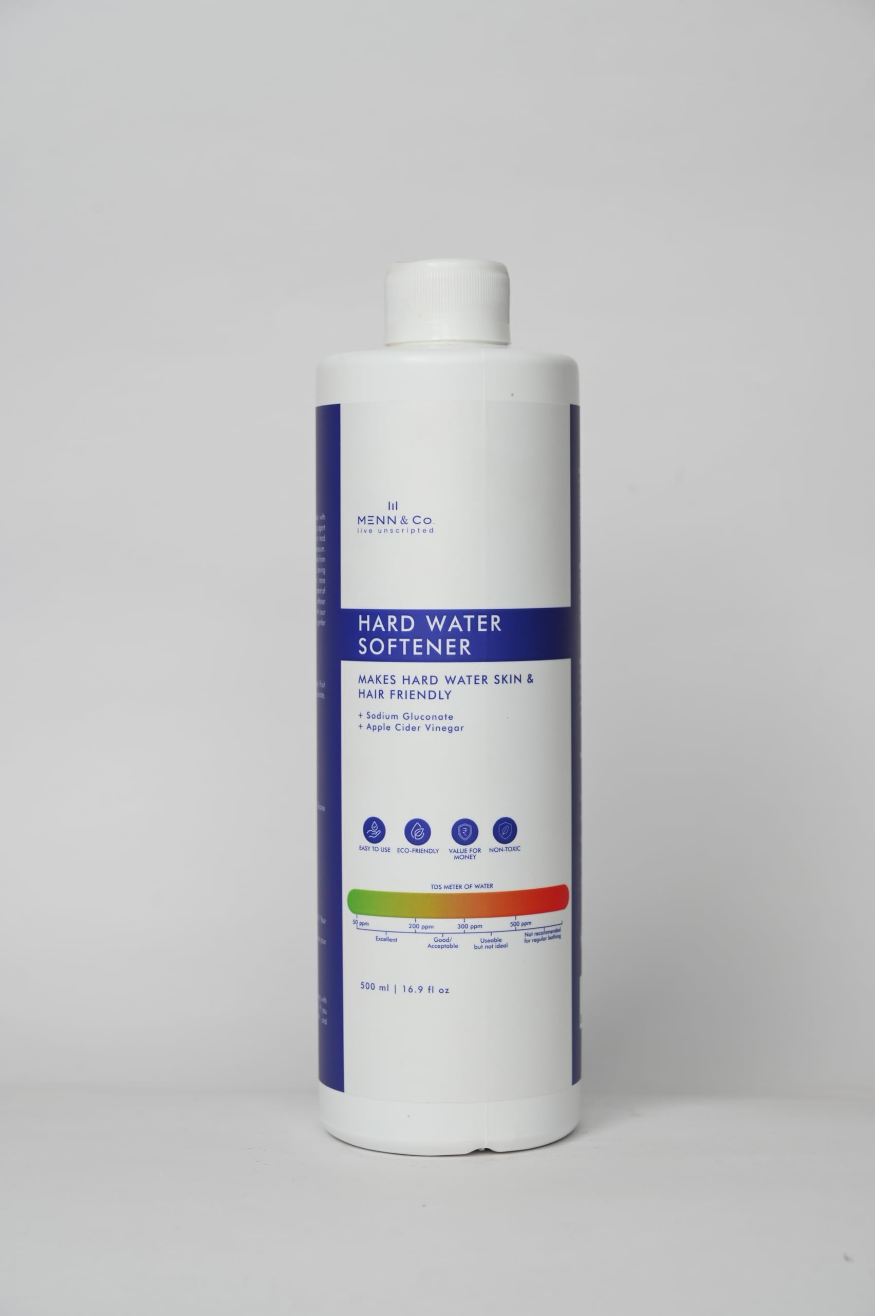 Hard Water Softener for Hair & Skin 500ml | Helps Reduce Dryness & Dullness | Supports Healthier-Looking Hair | Bath Water Conditioner | With Sodium Gluconate & Apple Cider Vinegar-picture-24