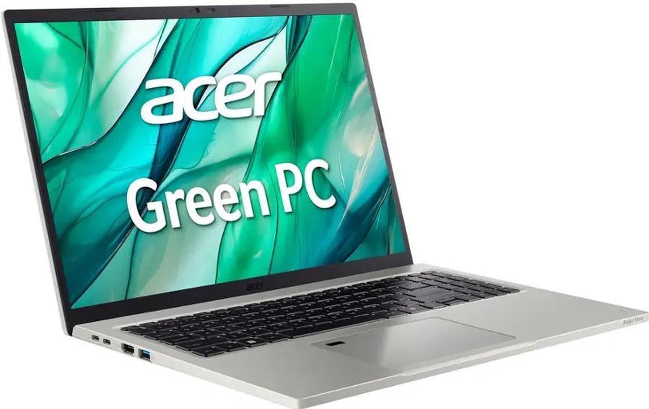 acer Aspire Vero 16" WQXGA Eco-Friendly Laptop| Intel Core Ultra 7 155U| Integrated Intel Graphics | Copilot |Backlit | Gray | 16GB RAM DDR5 | 512GB SSD |Windows 11 Home |Bundle with USB 3.0 Hub