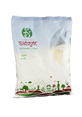 Besan orgánico - Harina de gramo indio 500 gm (17.63 oz)
