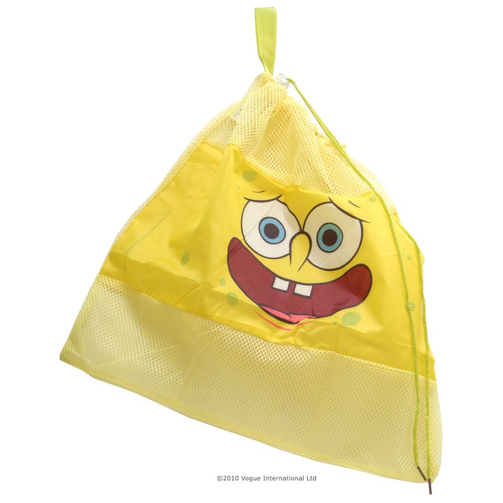 Spongebob Squarepants Yellow Spongebob Squarepants: Drawstring Storage Tidy Bag