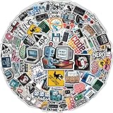 64pcs Programming Stickers – Waterproof Vinyl Decals for Developers, Coders and Tech Enthusiasts – Laptop, Bottle, Notebook Decoration