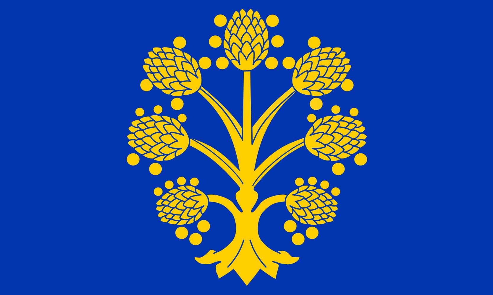 Drapeau Appleby-in-Westmorland pavillon en tissu résistant pour mât de jardin