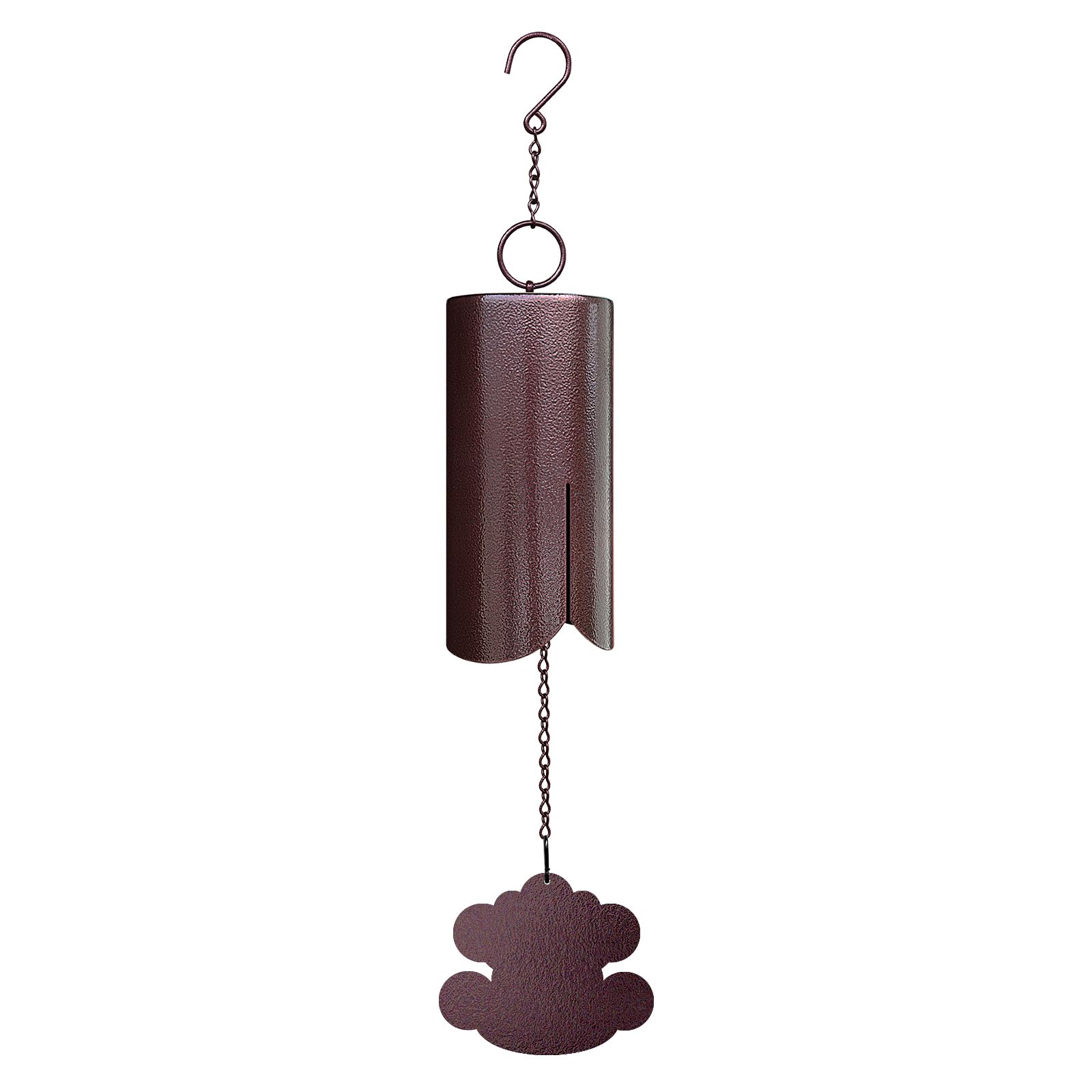 Campanas de viento de un solo tubo, bronce (30 pulgadas)