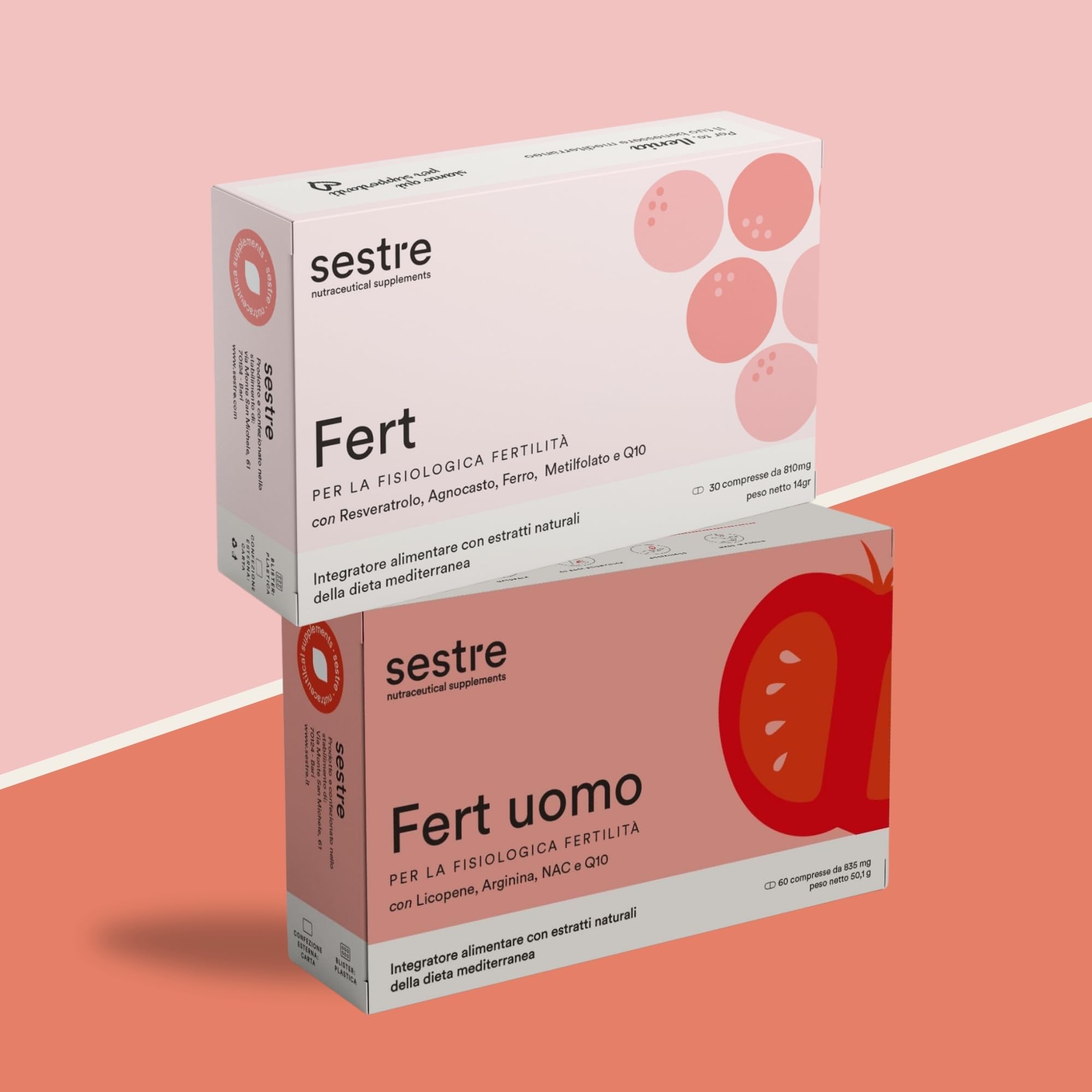 Trattamento Fertilità di Coppia: Kit Fert + Fert Uomo