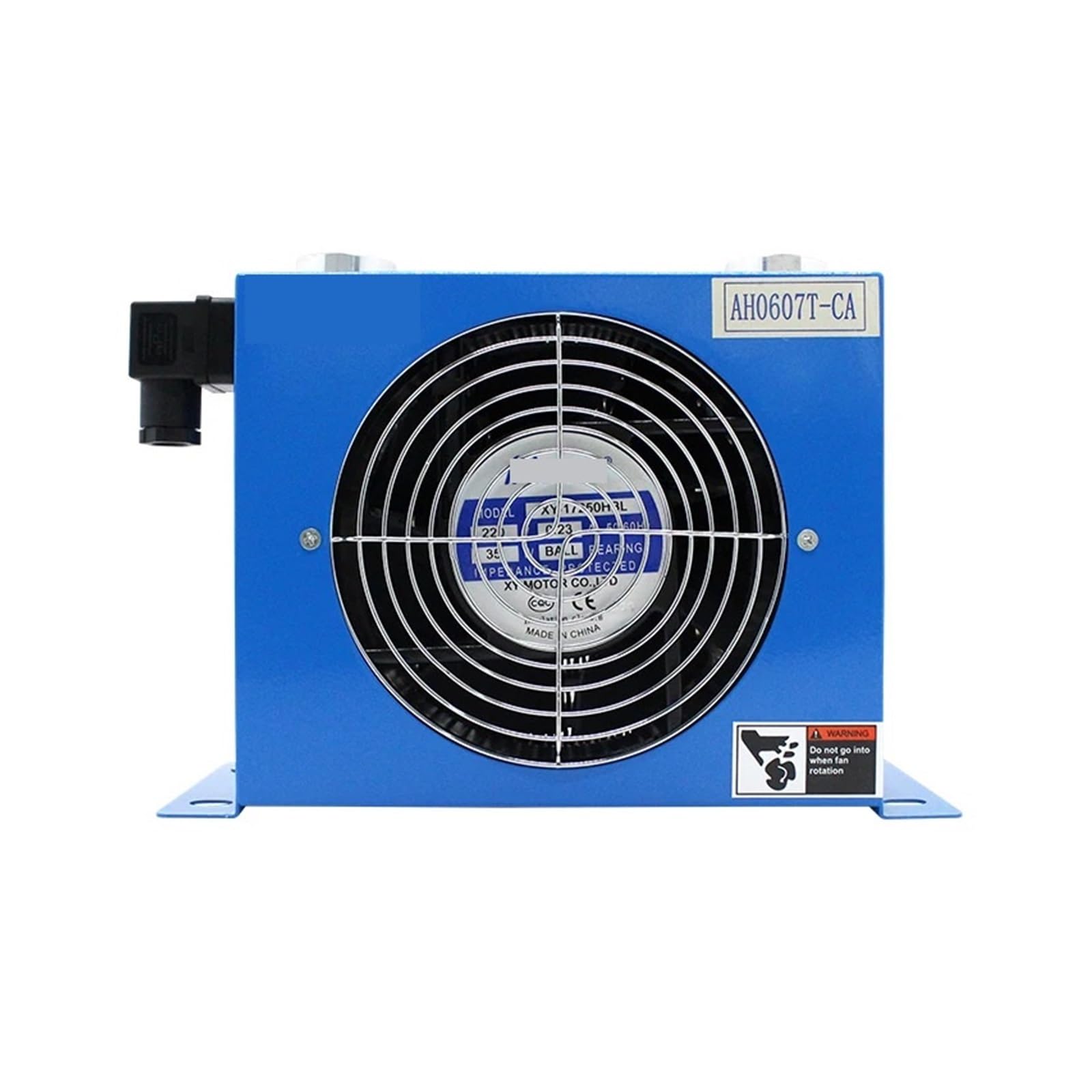 Échangeur de chaleur de refroidissement d'huile, radiateur à débit de 40l/min, plaque de refroidissement d'huile, échangeur de chaleur à broches, AH0607T-CA(AC110)