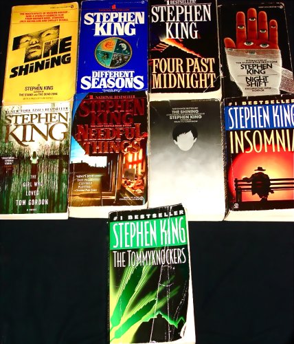 9 Titles By Stephen King: 