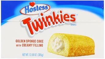Hostess Twinkies 385 g (حزمة 1 ، إجمالي 10 كعكات)